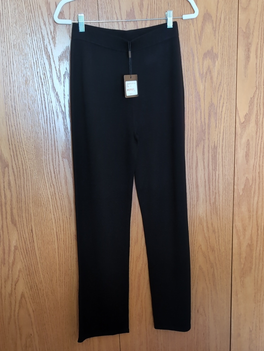 St. John Black Knit Pants